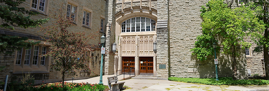 Photograph of exterior building on campus